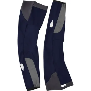 Cyklistické návleky Q36.5 Cyklistické návleky na nohy Hybrid Leg Warmer podzim, ZIMA Modrá M/L Pánské, Unisex