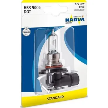 Autožárovka Narva 480054000 Žárovka 12V HB3 60W P20d