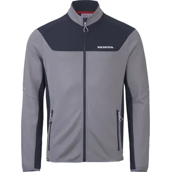 Oblečení a móda HONDA mikina PADDOCK SPORT Cardigan 26 grey/navy - 4XL