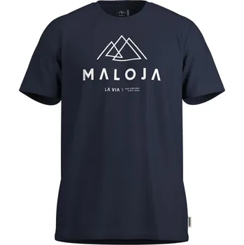 Pánské tričko Maloja triko COLLOM. 2025/2026 Modrá L Pánské