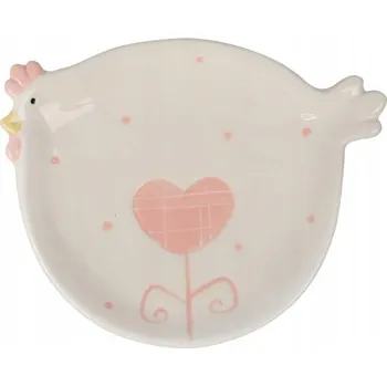 Obraz VELIKONOČNÍ TALÍŘ POD TALÍŘEK SLEPICE KERAMIKA 16 CM