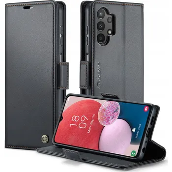 Pouzdro na mobilní telefon Flipové pouzdro Caseme pro Samsung Galaxy A13 5G, černé