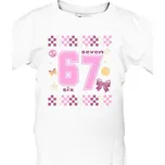 Tričko s potiskem 6 7 six seven pro dívku dětské