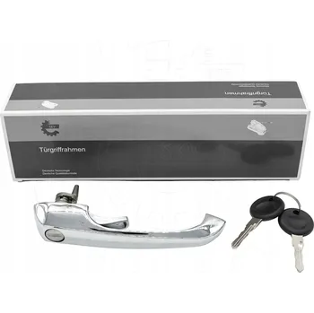 Posilovač řízení KLIKA DVEŘÍ 97SKV171 PŘEDNÍ, OBOUSTRANNÁ, ČERNÁ, VW TRANSPORTER T2, 211 837