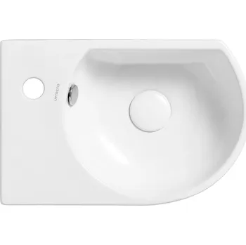 Umyvadlo Závěsné umyvadlo půlkruhové UPTREND Devo 27 cm bílé