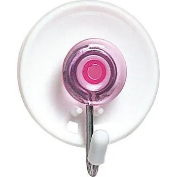 Věšák ELIPLAST háček samolep.kul.3,6x4,5cm PH+kov.mix barev (3ks)