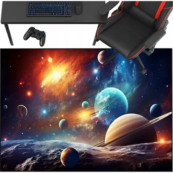 Koberec Koberec KOSMOS Strado 100x150 hvězdy planety galaxie dětský/studentský do pokoje