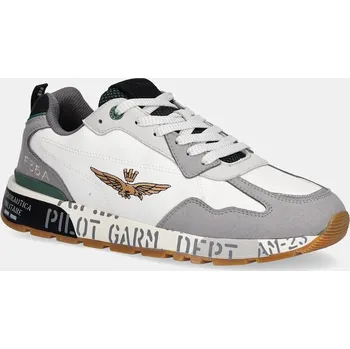 Pánská obuv Tenisky Aeronautica Militare SNEAKERS 252SC0276UCT03380.94705 šedá 90X, EUR 44