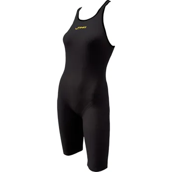 Dámské plavky Finis Fuse Open Back Kneeskin Black 30