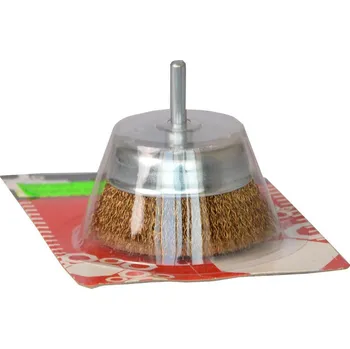 Drátěný kartáč kartáč hrnkový 75/0,3 drát, stopka FESTA