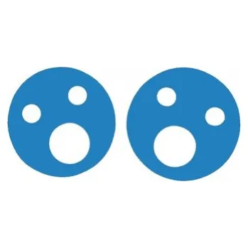 Nadlehčovací kroužky 200x38mm Modrá