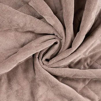 Zateplený prošívaný Manchester Sherpa – Hnědošedá