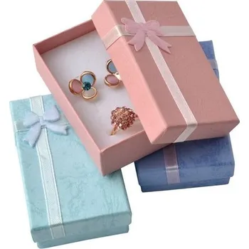 Dárková krabička Papírová dárková krabička 50 x 80 mm Červená