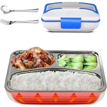 Termoska Elektrický Lunch box Termos 1,05 l Zelená