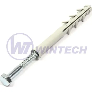 Hmoždinka Rámová hmoždinka RMS 8x160 se 6HR vrut. Balení: 25 ks NDBAJ08160BBO1