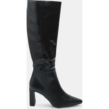 Dámská zimní obuv Baťa dámská kozačka s podpatkem 8,5 cm černé, vel. 39