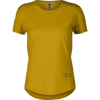 Běžecké oblečení SCOTT běžecké tričko Endurance Tech SS léto Žlutá M Dámské