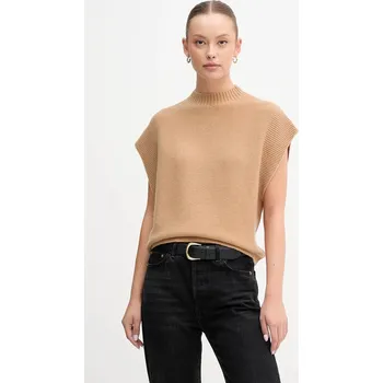 Dámská vesta Vesta s přídavkem vlny United Colors of Benetton 1244D10EF zelená 19X, vel. M