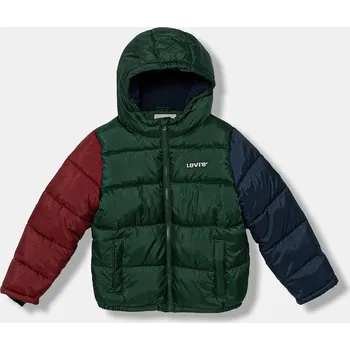 Chlapecká bunda Dětská bunda Levi's CORE PUFFER 8EH924.B zelená 79X, vel. 104