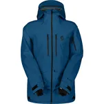 SCOTT zimní bunda Line Chaser GTX 3L 2024/2025 Modrá M Pánské