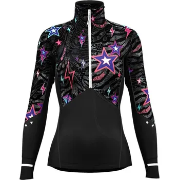 Běžecké oblečení Crazy běžecká mikina Idea PULL KINSEJ 2023/2024 Černá M Dámské