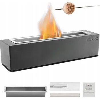 Biokrb Volně stojící biokrb Vevor 10 x 13,5 x 38 cm, černý