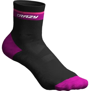 Cyklistické návleky Crazy Ponožky Idea CARBON SOCKS 2025 Černá 39-42 Unisex, Pánské