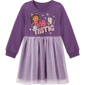 Dívčí šaty Dívčí šaty (lila fialová, 110/116)