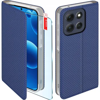 Pouzdro na mobilní telefon Flipové pouzdro Obal Smart Magnet pro Motorola Moto G86 modré