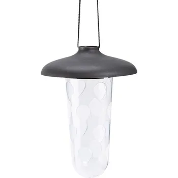 Krmítko pro ptáka Krmítko venkovní plast Robin sv.antracit Plastia 16x22cm