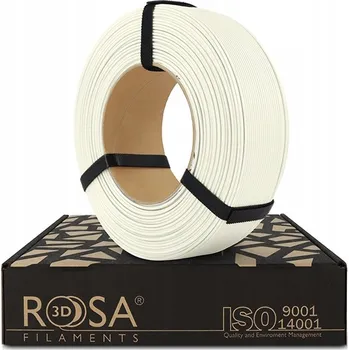 Filament ReFill ROSA3D / PLA Starter / SATÉNOVĚ PERLEŤOVĚ BÍLÁ / 1,75 mm / 1 kg