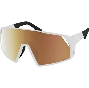 SCOTT Sportovní brýle Pro Shield LS 2026 Bílá AMP LS gold chrome S1-3