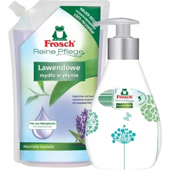 Mýdlo Frosch Tekuté mýdlo Levandule 500ml + Sensitive 300ml