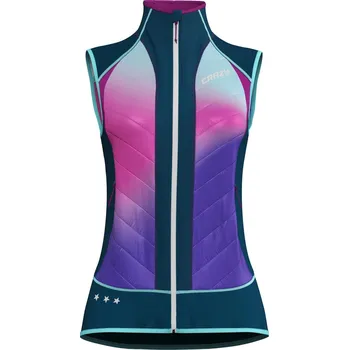 Crazy hybridní vesta Idea VEST CHANNEL 2024/2025 Světle oranžová L Dámské