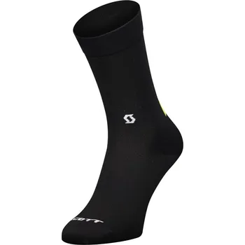 Pánské ponožky SCOTT Cyklistické ponožky Performance -SRAM Crew léto Černá 36-38 Unisex, Pánské