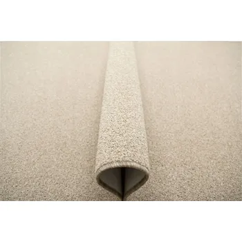 Koberec 100x150 cm BÉŽOVÝ KOBEREC LIBERTY S FILCEM, MĚKKÝ VLAS, DO OBÝVÁKU, ETNO BOHO