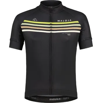 Cyklistické oblečení Maloja Dětský cyklistický dres OrmaretB. 2025 Černá S Dětské