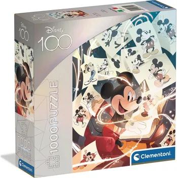 Puzzle Clementoni Puzzle 1000 dílků PUZZLE 1000 DISNEY100 MICKEY MOUSE