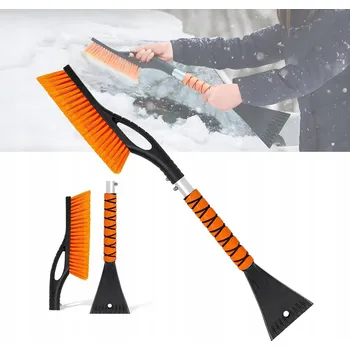 Autoškrabka Nircho Škrabka na okna s koštětem na sníh pro automobily