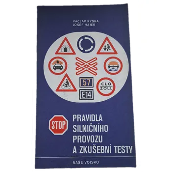 Kniha Pravidla silničního provozu a zkušební testy - ANTIKVARIÁT (Josef Hajer)