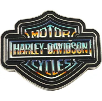 autokoberec Harley-Davidson magnet Bar & Shield 3 palce - chromovaný kov