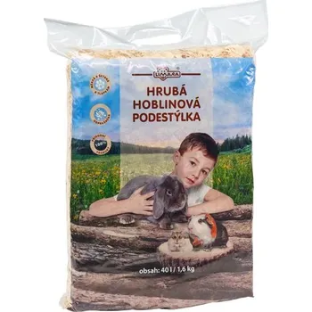 Volný čas Podestýlka hlod. hobliny hrubé Limara 40l / 1,6kg