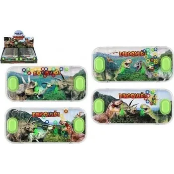 Cestovní hra Vodní hra dinosaurus, plast 15,5 x 7 cm - 4 druhy