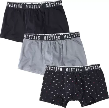 Pánská móda Pánské boxerky Mustang 4277-1003 592 3pack velikost XXL-58/60