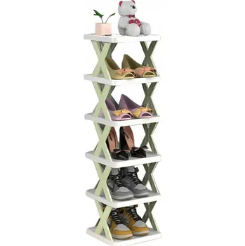 Botník Dekoracja Domu 28 x 80 x 26 cm bílá