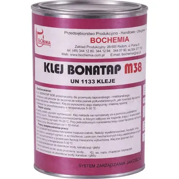 Průmyslové lepidlo Čalounické lepidlo Bonatap M38 M-38 na pěnu z molitanu dřeva Bochemia