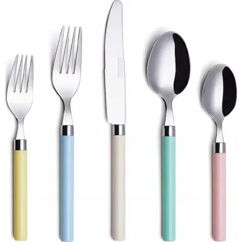 Příbor Sada příborů EXZACT 20 Kusů Nerezová Ocel barevná