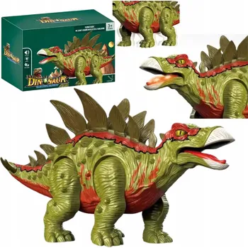 Interaktivní Dinosaurus Drak s Pohyblivou Hlavou a Ocasem, Chodí, Svítící Čumák, Řve