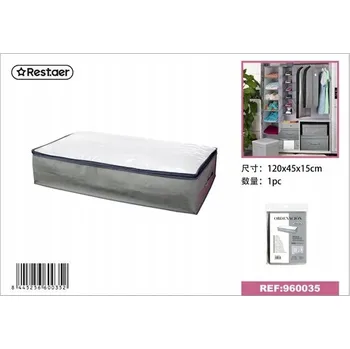 Úložný box Úložný box pod postel na povlečení, kontejner 120x45x15 cm