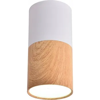 Stropní svítidlo přisazené Candellux Lighting 50 W patice GU10, průměr 13 cm, bílé